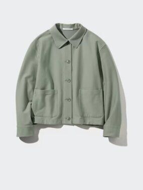 NWOT Uniqlo Jersey Relaxed Jacket